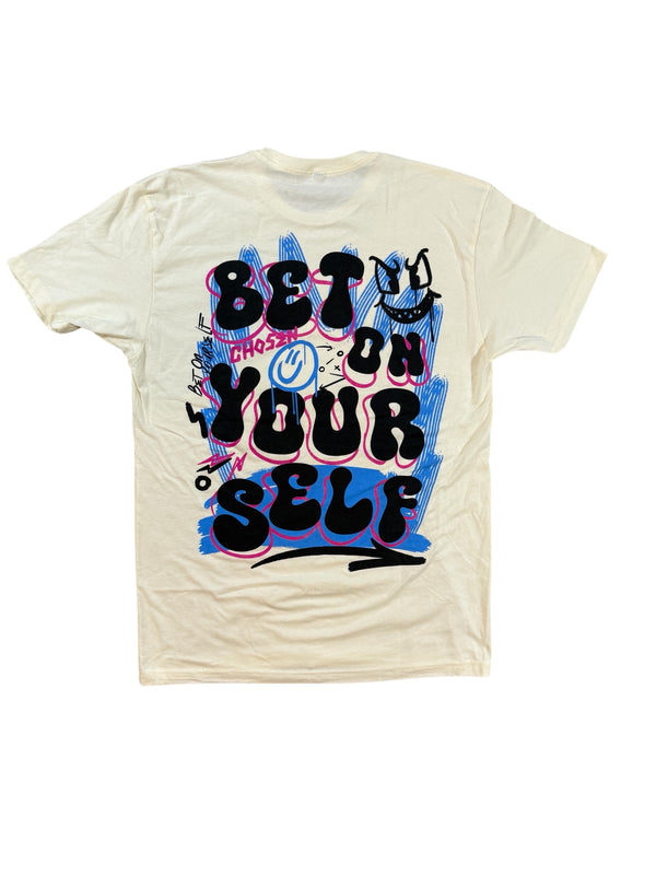 Bet on Yourself Graffiti Tee